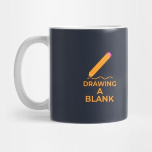 Drawing a Blank Mug